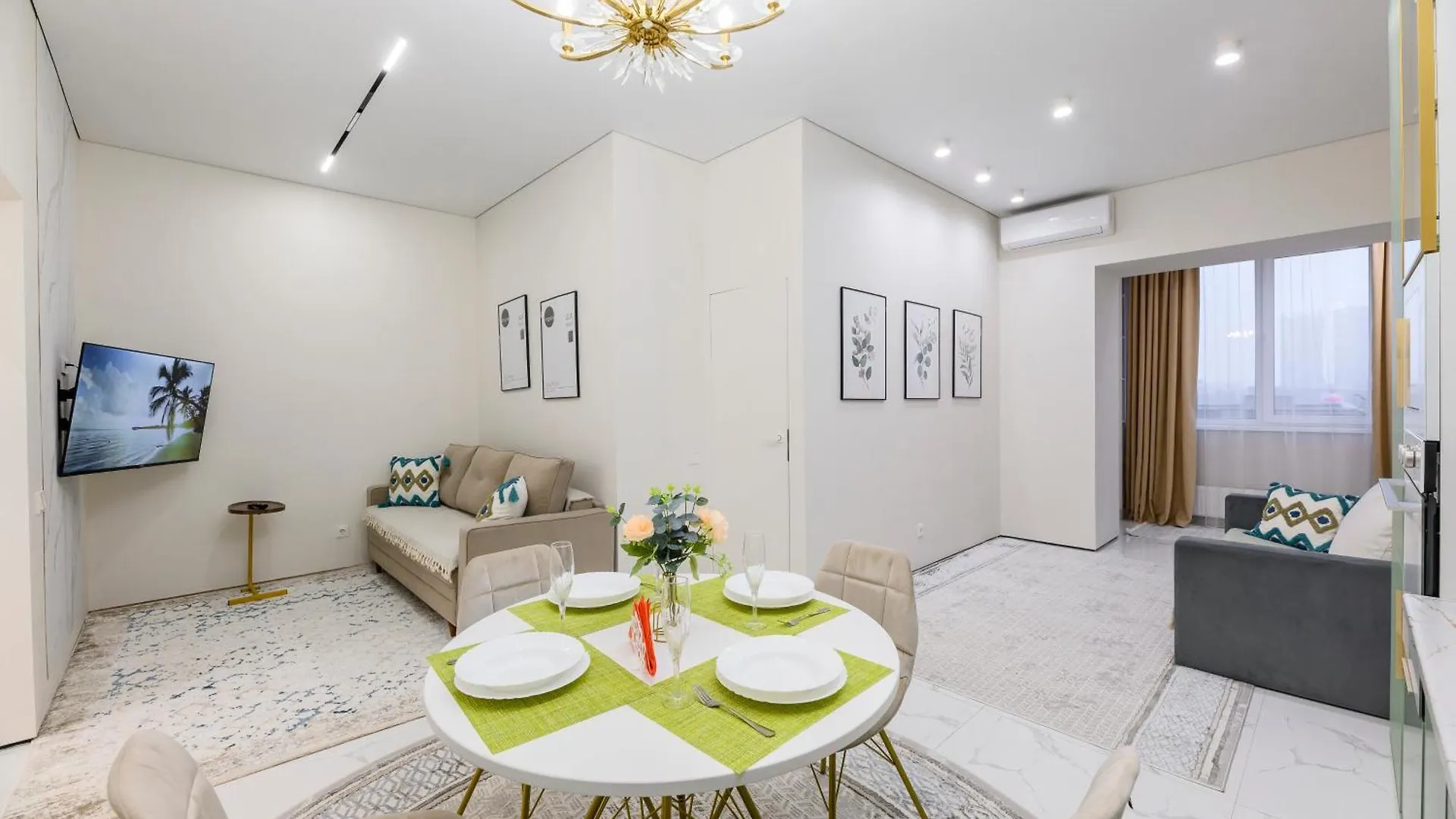 Гармония Пространства Рядом С Трц Mega На Розыбакиева Apartment Almaty Kazakhstan
