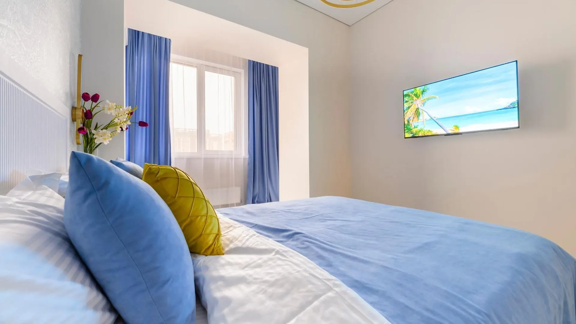 Гармония Пространства Рядом С Трц Mega На Розыбакиева Apartment Almaty