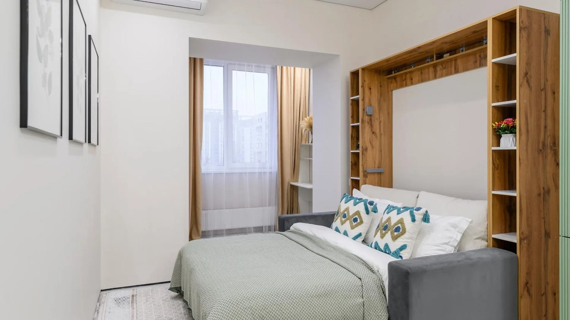 Гармония Пространства Рядом С Трц Mega На Розыбакиева Apartment Almaty 0*,  Kazakhstan