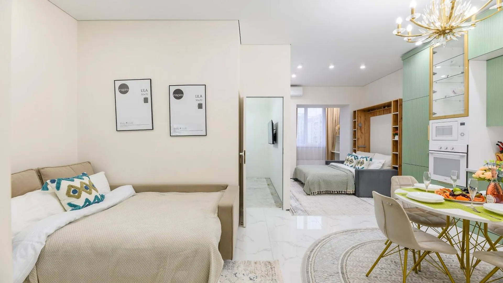 Гармония Пространства Рядом С Трц Mega На Розыбакиева Apartment Almaty Kazakhstan