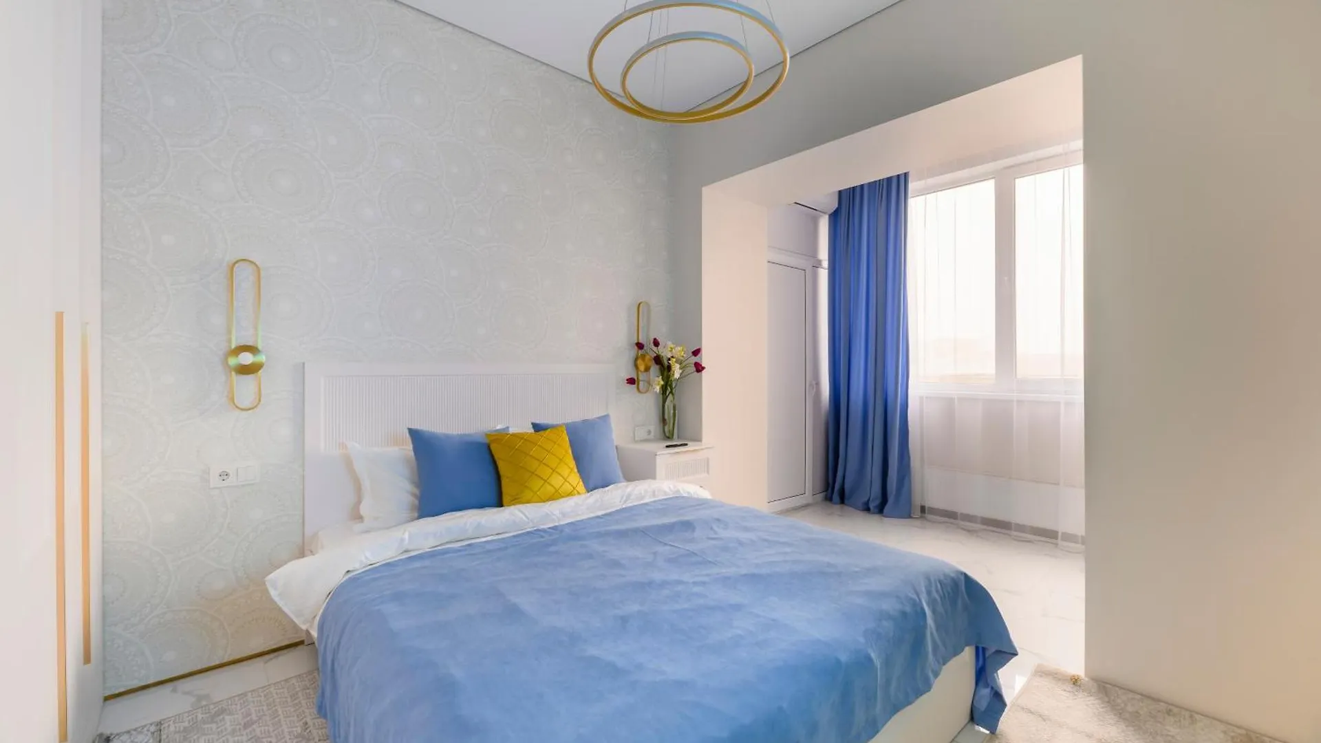 Гармония Пространства Рядом С Трц Mega На Розыбакиева Apartment Almaty