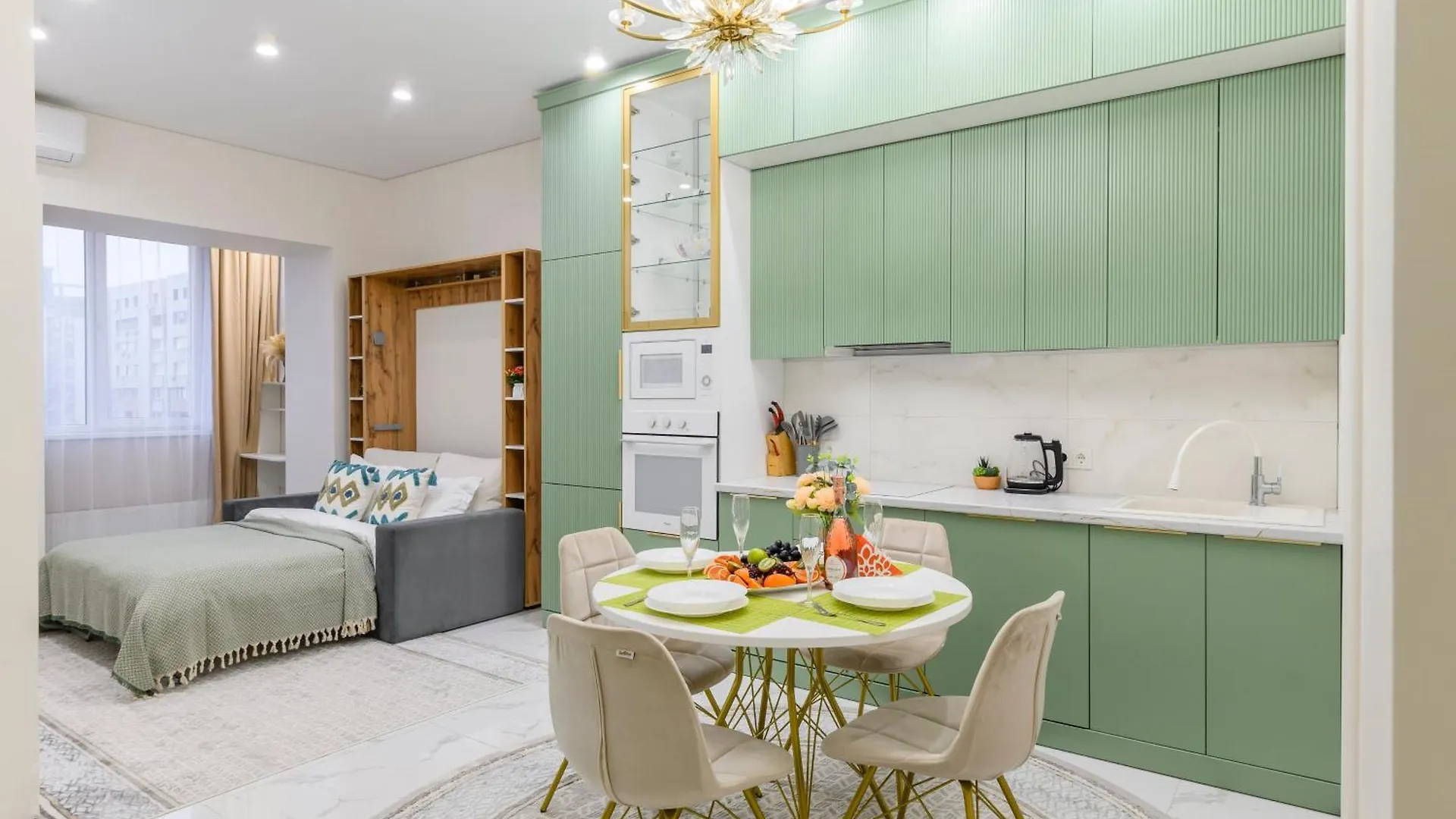 Гармония Пространства Рядом С Трц Mega На Розыбакиева Apartment Almaty